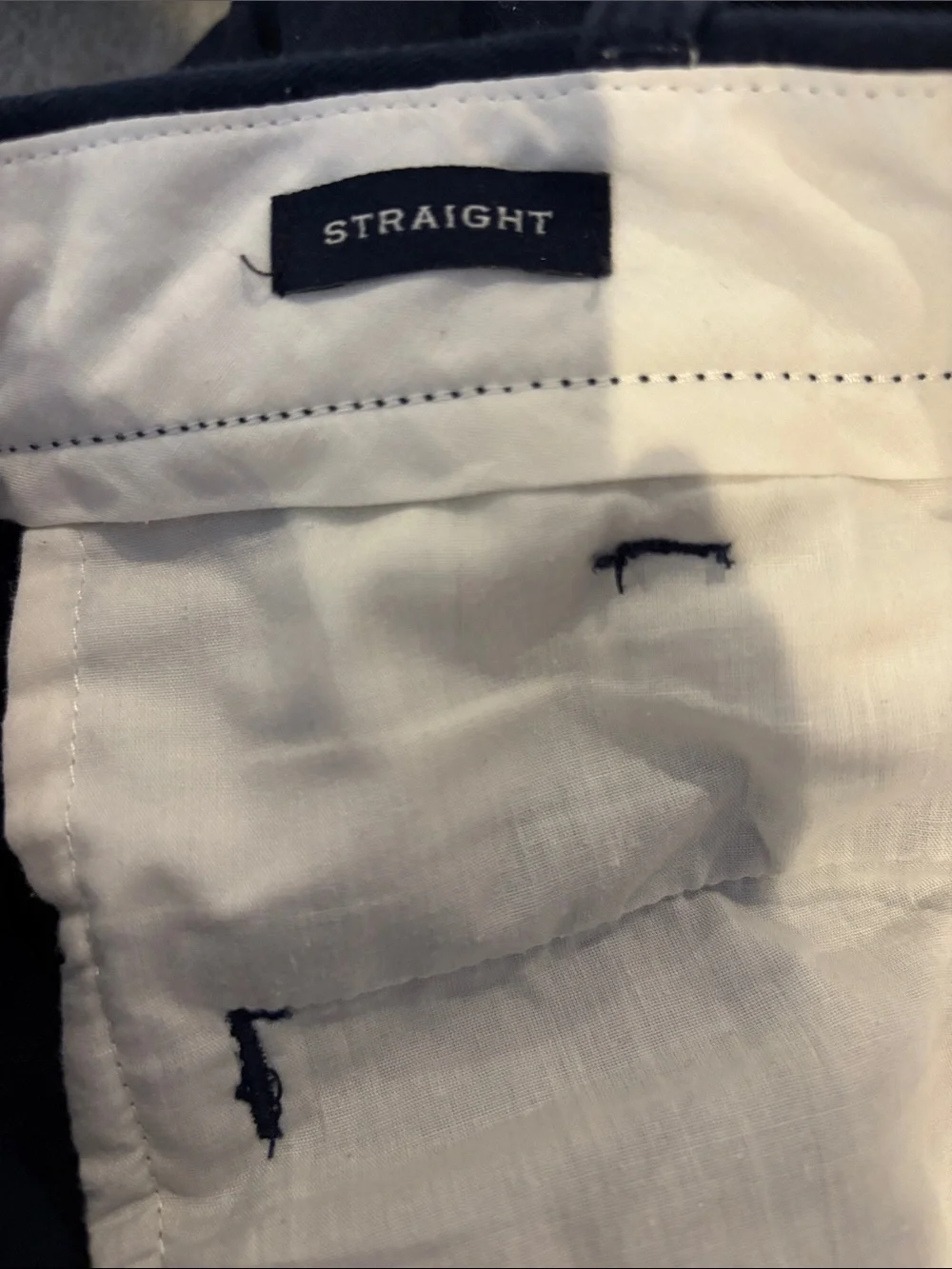 J. Crew Navy Straight-Leg Chinos